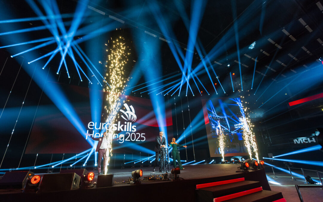 EuroSkills Herning 2025 er skudt i gang med en stærk hyldest til Europas unge Skills-talenter